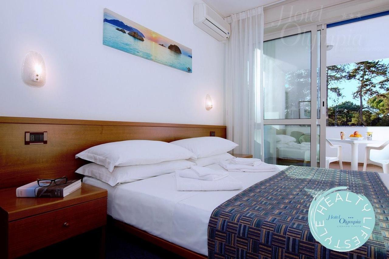 Hotel Olympia Lignano Sabbiadoro Exterior foto