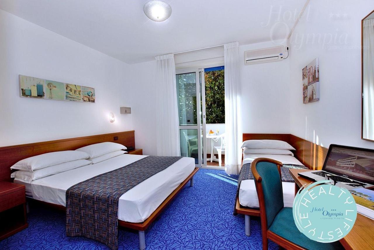 Hotel Olympia Lignano Sabbiadoro Exterior foto